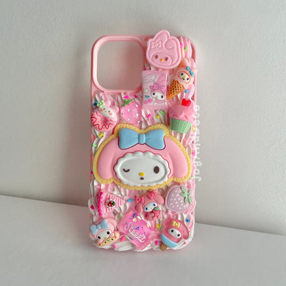 Handmade Decoden Kawaii Phone Case